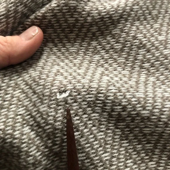 Oatmeal Patterned Batwing Sweater - Picture 13 of 13